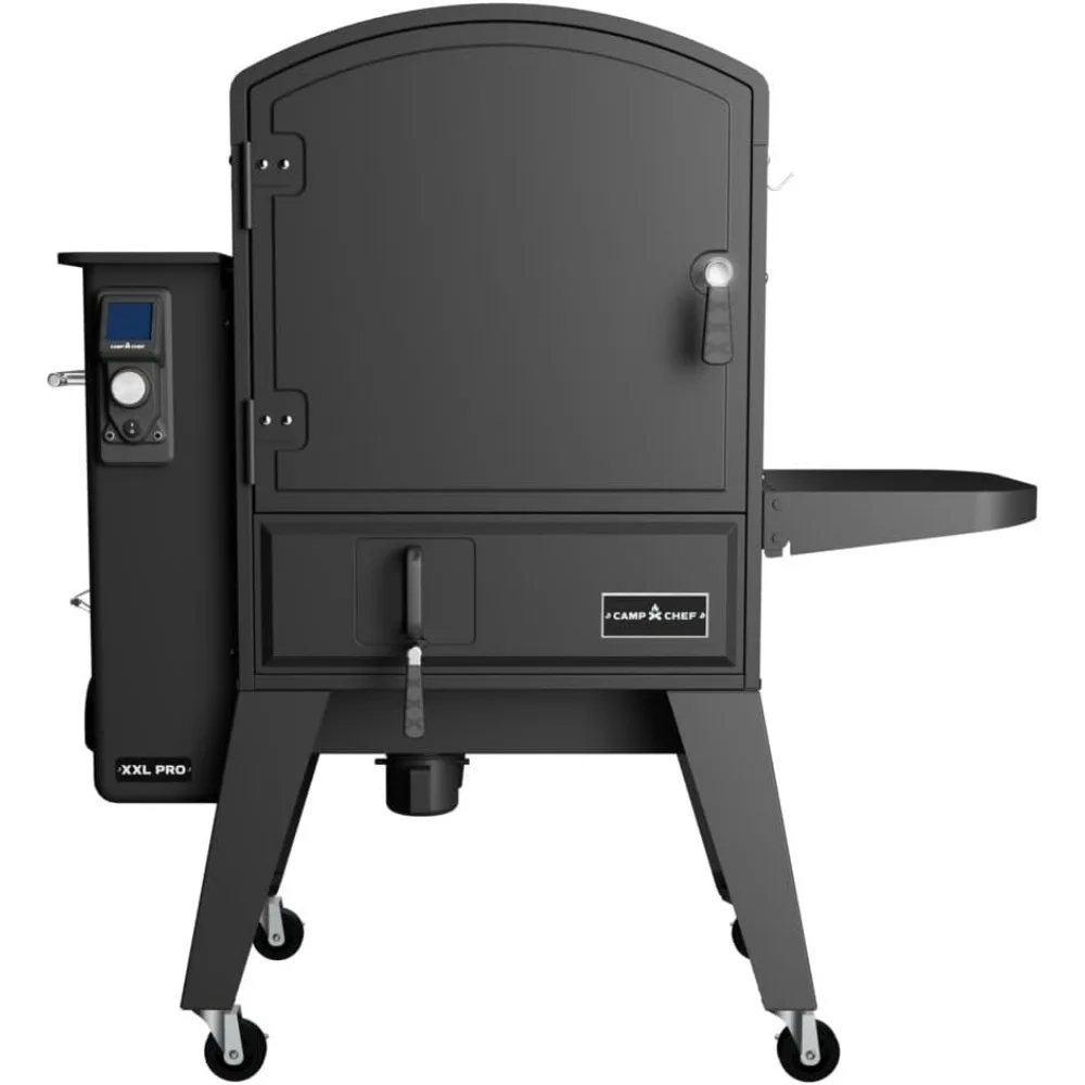 XXL Pro Vertical Smoker - Wifi Enabled & Precise Temp Control - Outdoor Cooking Equipment - Grey