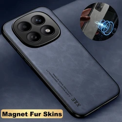 Magnet Case For Xiaomi Redmi Note 15 14 13 12 11 10 9 8 Pro Plus 5G 4G 12S 11S 10S 9S 10C 12C 13C 14C Silicone Case Back Cover