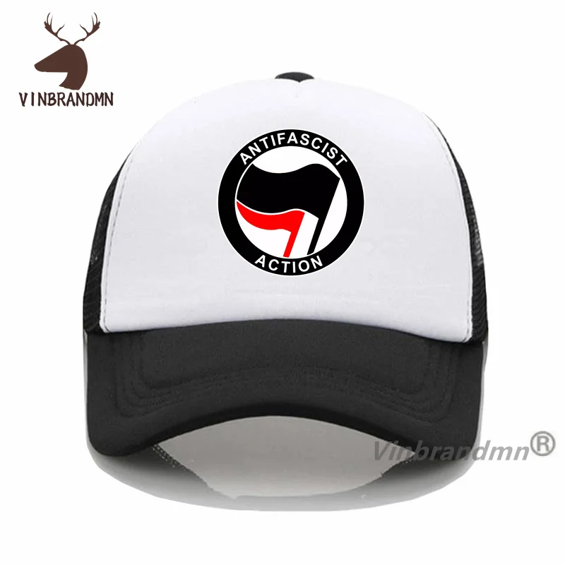 Antifascist Action Baseball Caps Antifa Logo Anti-Fascist Antifascism Hats Antifa International Justice Anti-Racist Fishing Hat