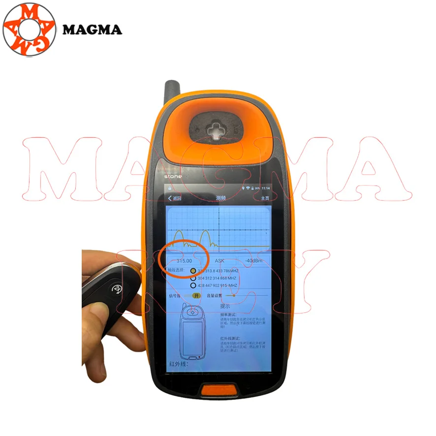 MAGMA 315 ميجا هرتز بدون مفتاح Go CJ5T-15K601-DX 4D63 +/4D83 DST80 Chave Remota Do Carro Para Ford Escape Focus C-max Maverick 2013 - 2018 #5