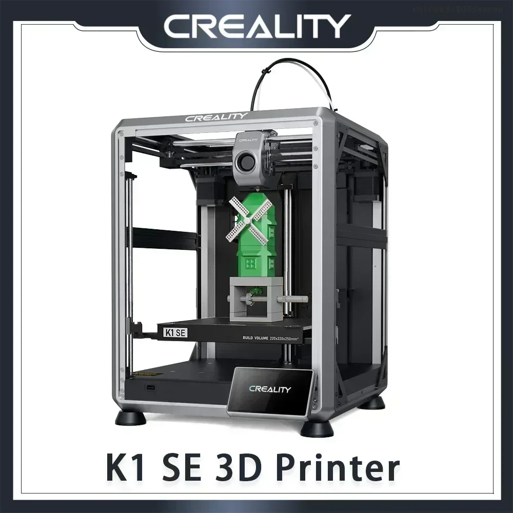 Creality K1 SE 3D Printer with Clog-free Extruder Unicorn Quick-Swap Nozzle Auto Calibration with One Tap 600mm/s Print Speed