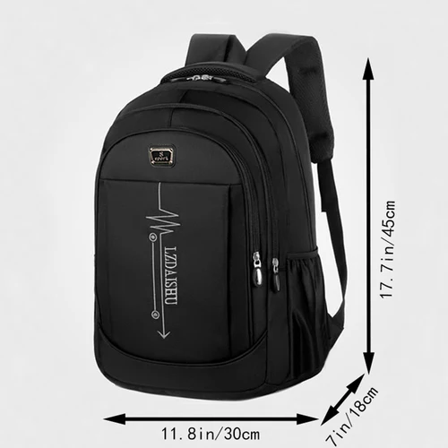 Imagen 2 del producto Bolso de doble hombro para hombre, bolso para ordenador de negocios, bolso de viaje de gran capacidad