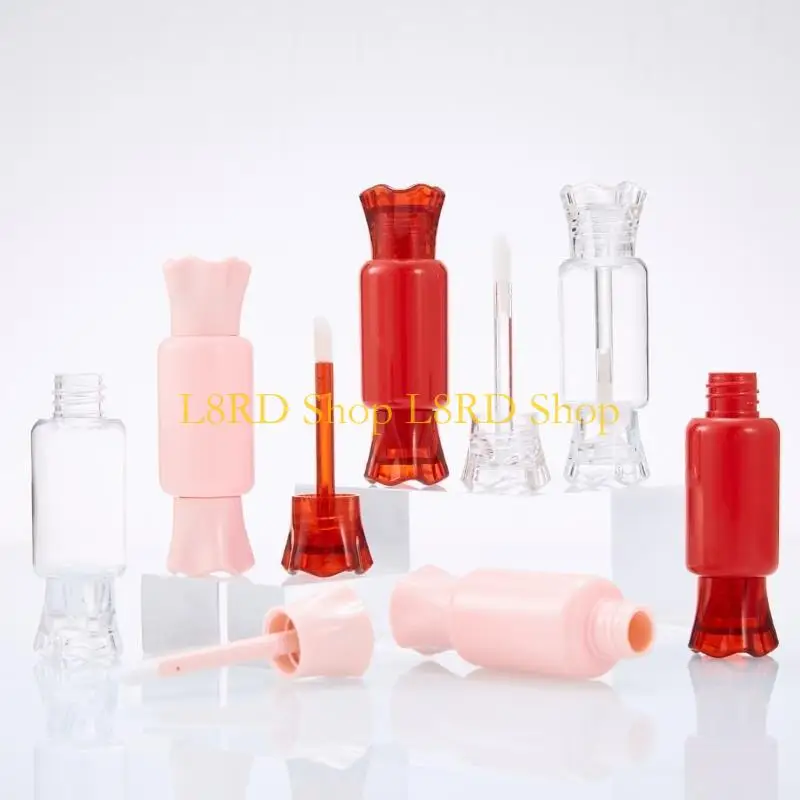 L8RD Empty Lip Gloss Tubes Refillable Lipstick Tube Cosmetic Containers Empty Lip Balm Tubes for DIY Cosmetics Lip Gloss