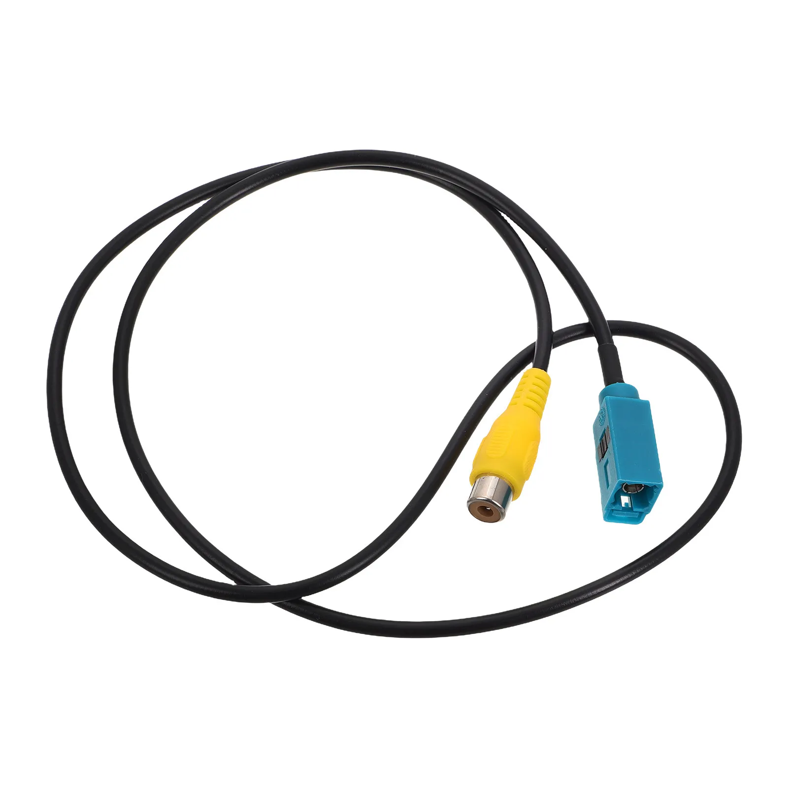 Backup Camera Rear View Adapter Wire Harness Cable Stable Connection Compact Design Replacement for Car Monitor