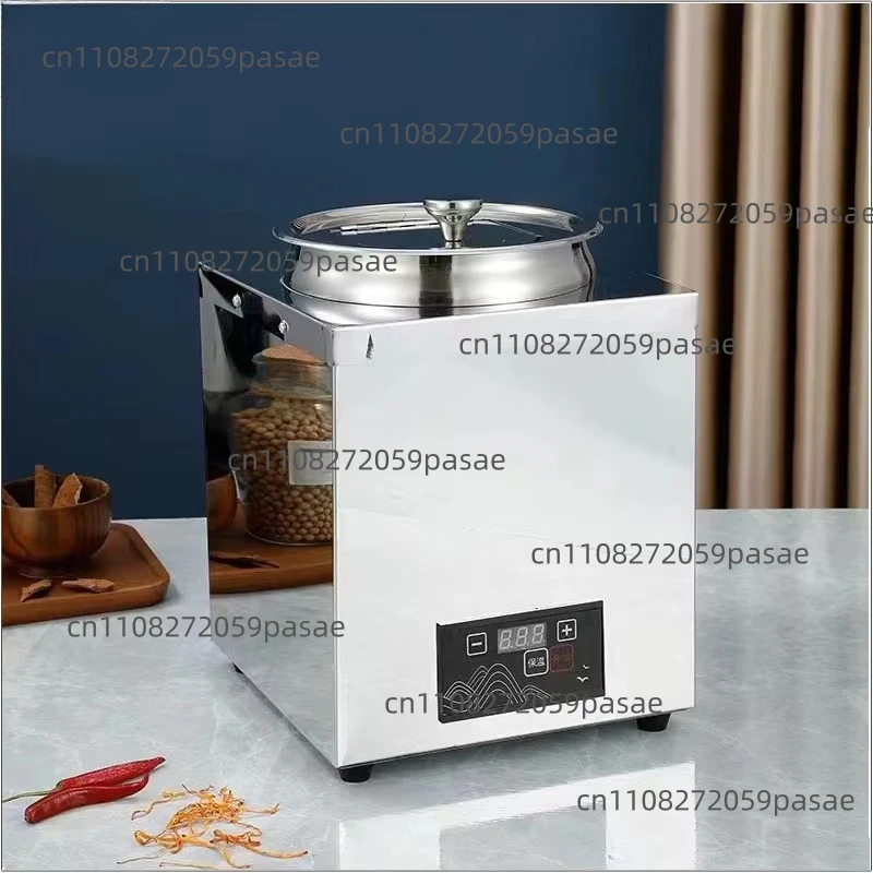2025 New Stainless Steel Soup Warming Hammered Electric Buffet Pot Hotel & Restaurant Catering Supplies on Sale