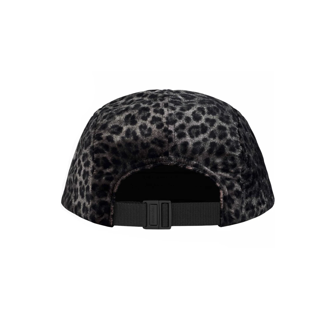 Leopard Velvet Flat-Brim Baseball Cap Plush Five-Piece Cap Dark Color Unisex Winter Spring Summer Autumn Season Wool Material