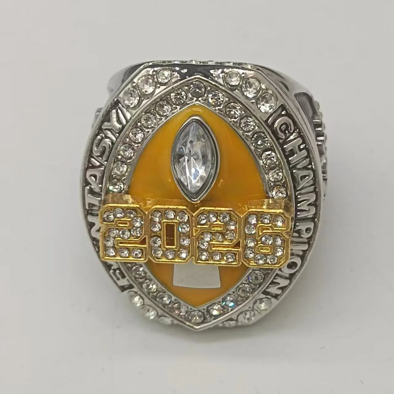 2026 بطولة كرة القدم الخيالية الجديدة خاتم مقتنيات الدائري التذكارية هدية للرجال