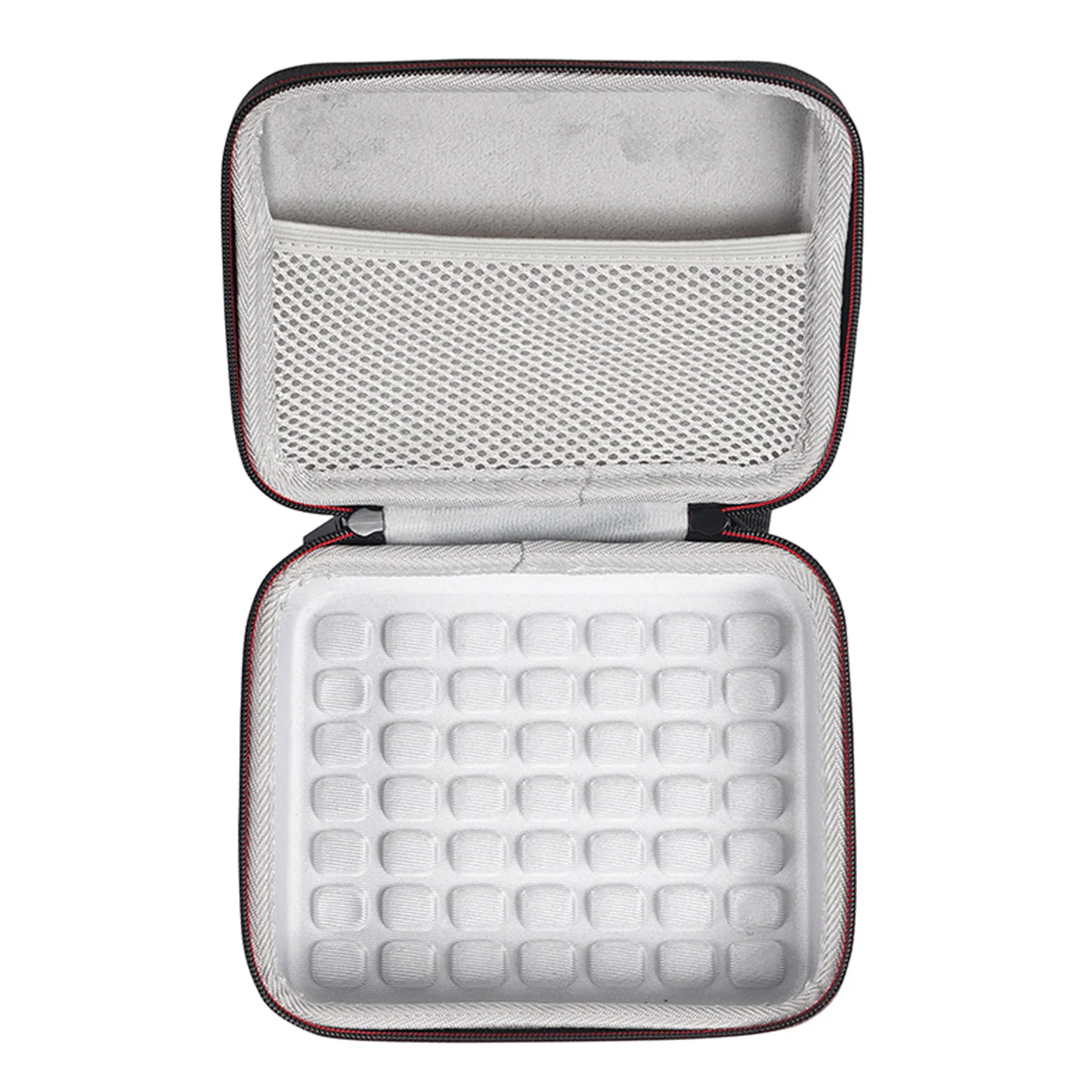 Travel Box Case Cover with Mesh Pocket Portable Cover Protective Bag Zipper Suitable for Focusrite Scarlett Solo 3rd/4th