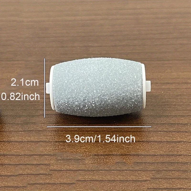 2/4/6/8pcs Electric foot scrubber replacement roller head, foot exfoliator for removing dead skin, to remove hard skin view 5