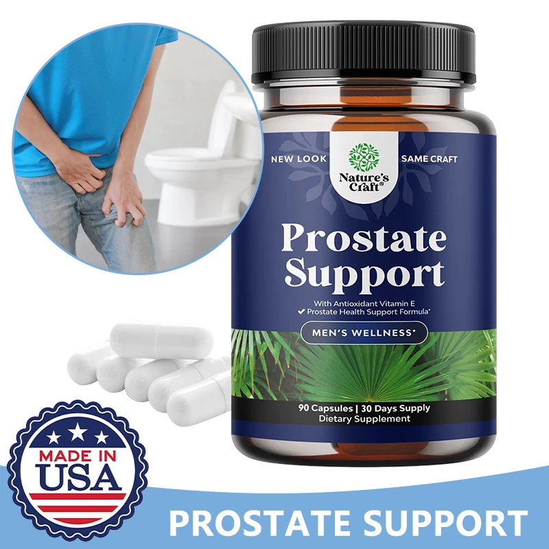 Premium Prostate Health for Men | Supports Prostate Health and Reduces Urinary Frequency | Natural, High-Quality Ingredients