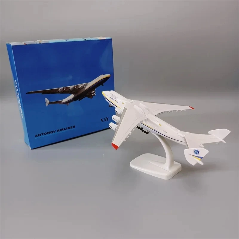 1: 400 Antonov An-225 transport aircraft model Antonov Aviation die-casting for collection and gift home decoration