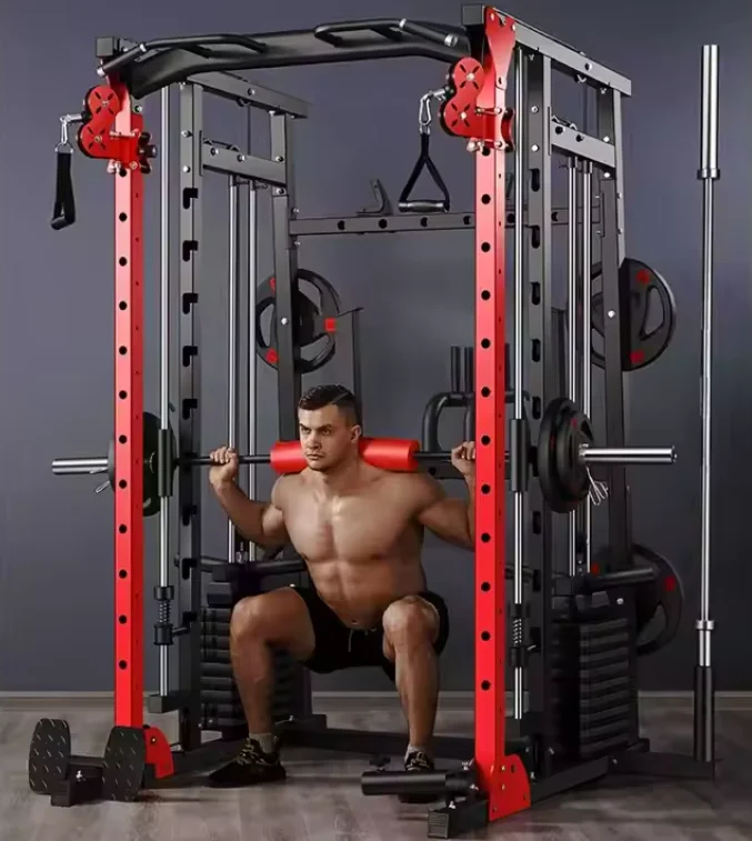 Machine Smith tout-en-un robus - Home Gym Weight Machine avis et prix
