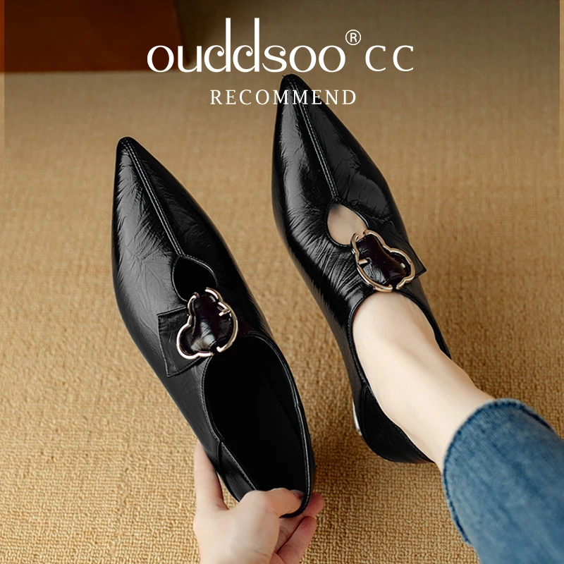 Ods High Heel Women's Thin Heels 2024 New Spring/Summer/Autumn/Winter Korean Edition Pointed Women's Temperament High Heel Women image 4