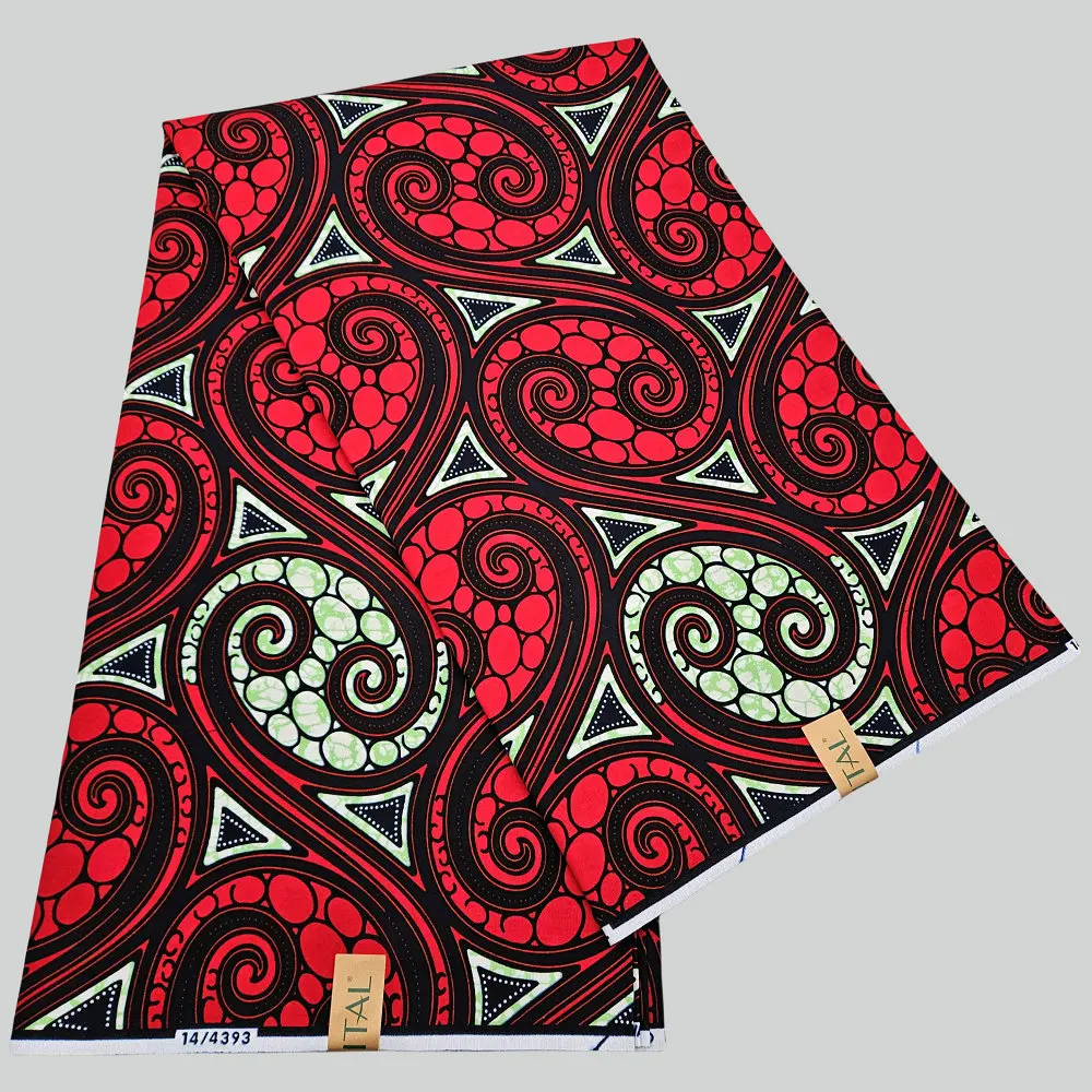 Patrón Popular, tela estampada con bloques de cera africana, cera de algodón auténtica de Hollanda, tela Nigeria Ankara, para prendas de vestir, bolso, diadema