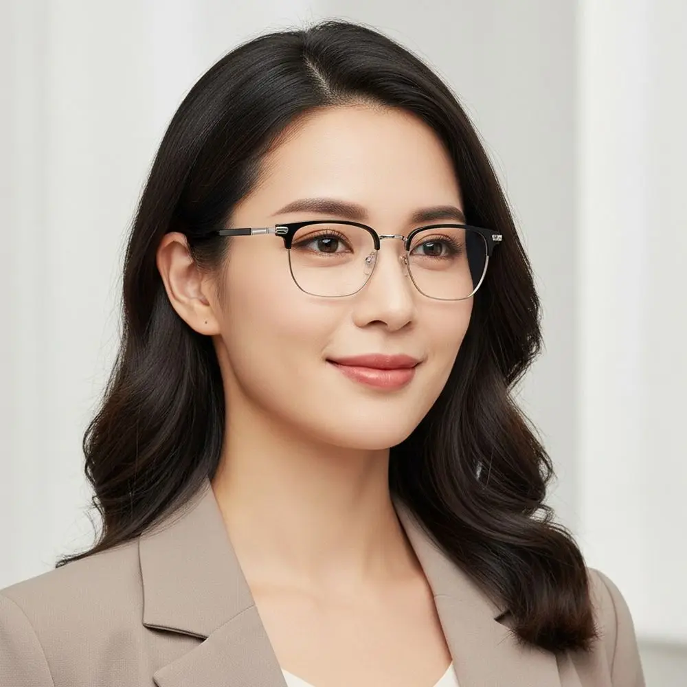 2026New Man Woman Reading Glasses Versatile Fashion Trend Antiblulet, Glasses, Unisex 1PCS Eyebrow Frame Reading Eyeglasses