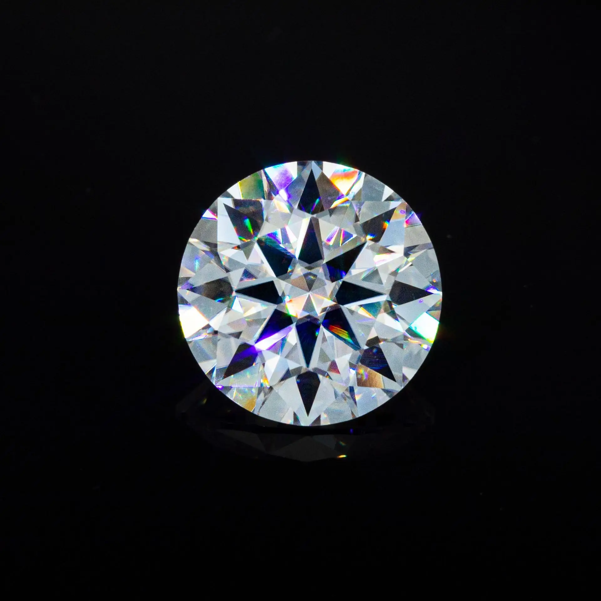 

10.0mm 4.0ct Large D Color VVS1 Round Cut Moissanite Loose Stone Certified Pass Diamond Tester for Engagement Rings DIY Jewelry