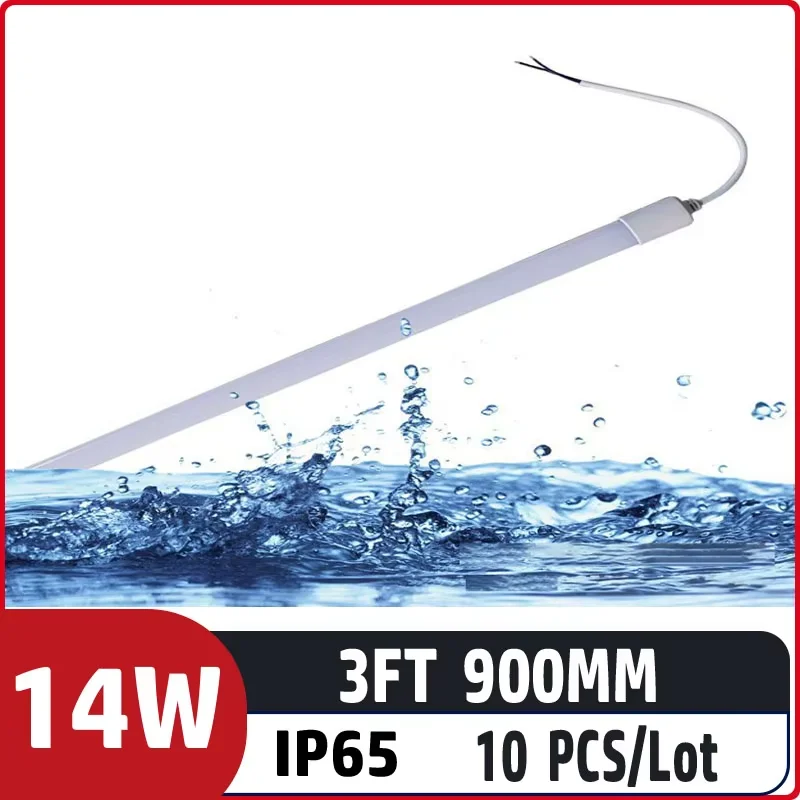 

10pcs 3ft 90cm 14w Led Outdoor Waterproof Led Neon Light Tube Frozen Display Cabinet Advertising Signboard Color Round Lamp