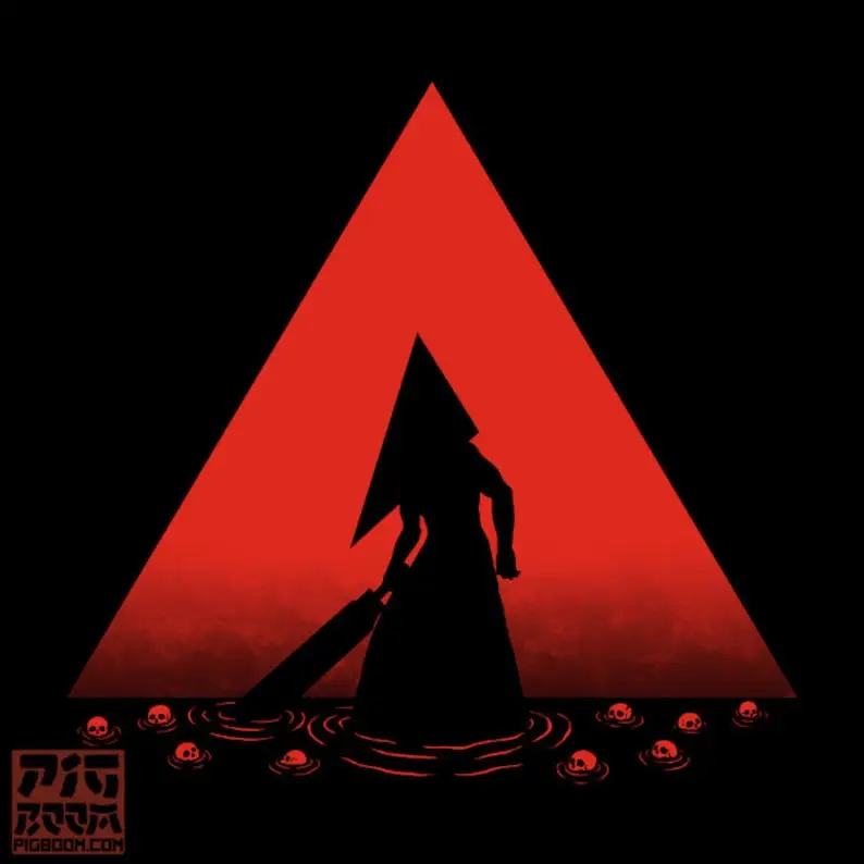 The Executioner - Survival Horror Video Game | Pyramid Head | Villain Gaming Gamer Unisex Adult T-shirt