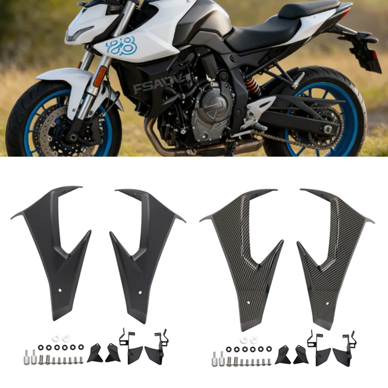 

Fit For Suzuki GSX-8S GSX8S GSX 8S 2023 2024 2025 Motorcycle Side Downforce Spoiler Winglet Naked Side Spoiler Wing