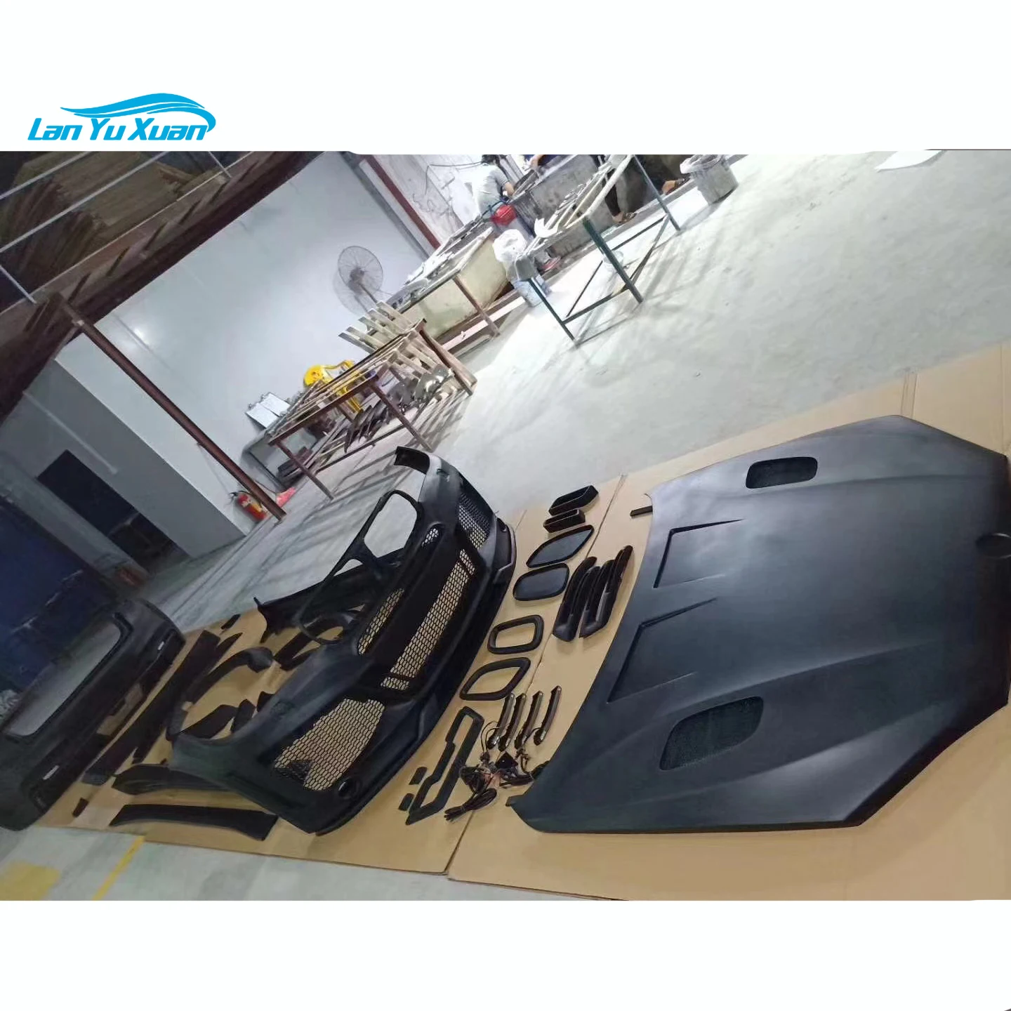 Wide Bodykit Style Car Bumper Hood fit for BMW X6