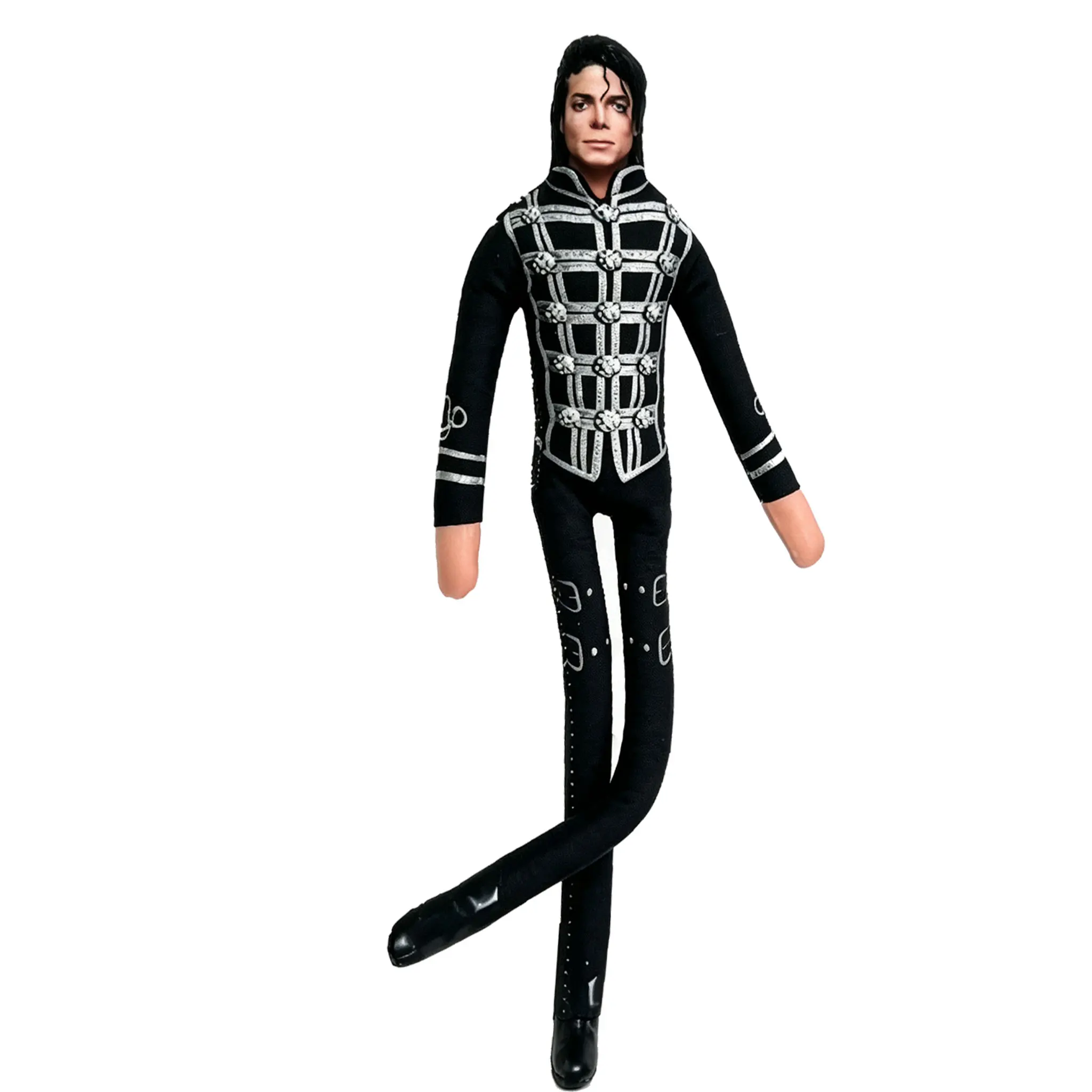 Anime Cosplay MJ Michael Jackson Plüschfigur, Plüschpuppe, Stofftier, Raumdekoration, abstrakte Bewegliche Requisiten – Detail 19