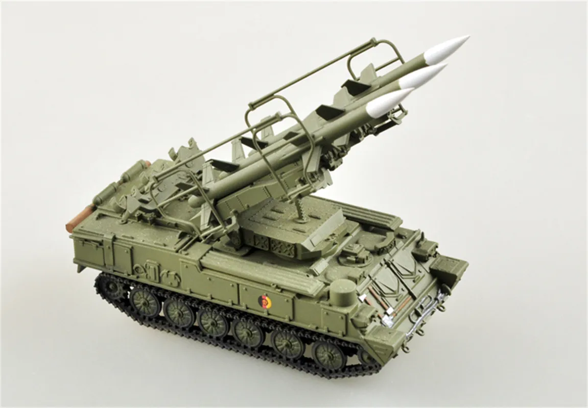 트럼펫트 이지 모델 1/72 스케일 SAM-6 KUB 동독 군용 플라스틱 완제품 # 35109