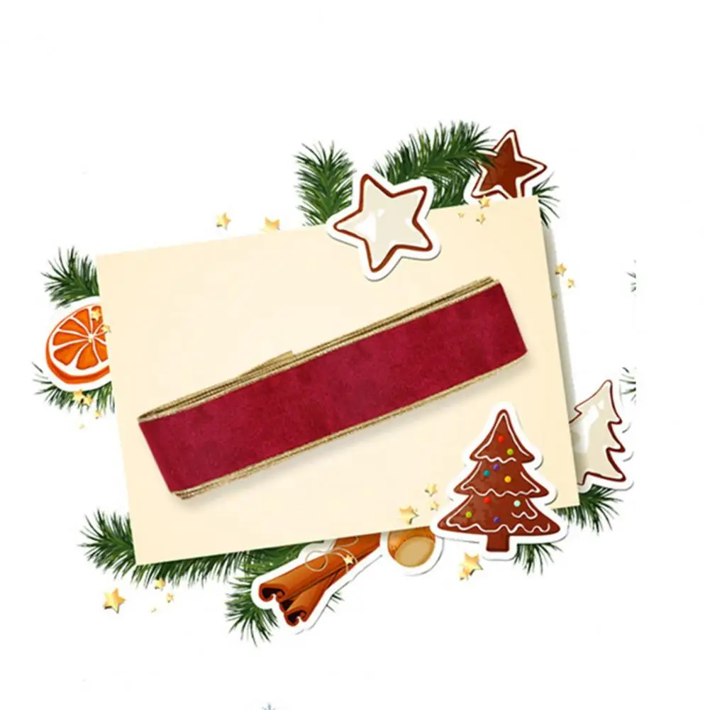 Diy Christmas Ribbon Vibrant Durable Christmas Ribbon Texture Widely Used for Xmas Gift Box Decoration Enhance Festive Gift Box