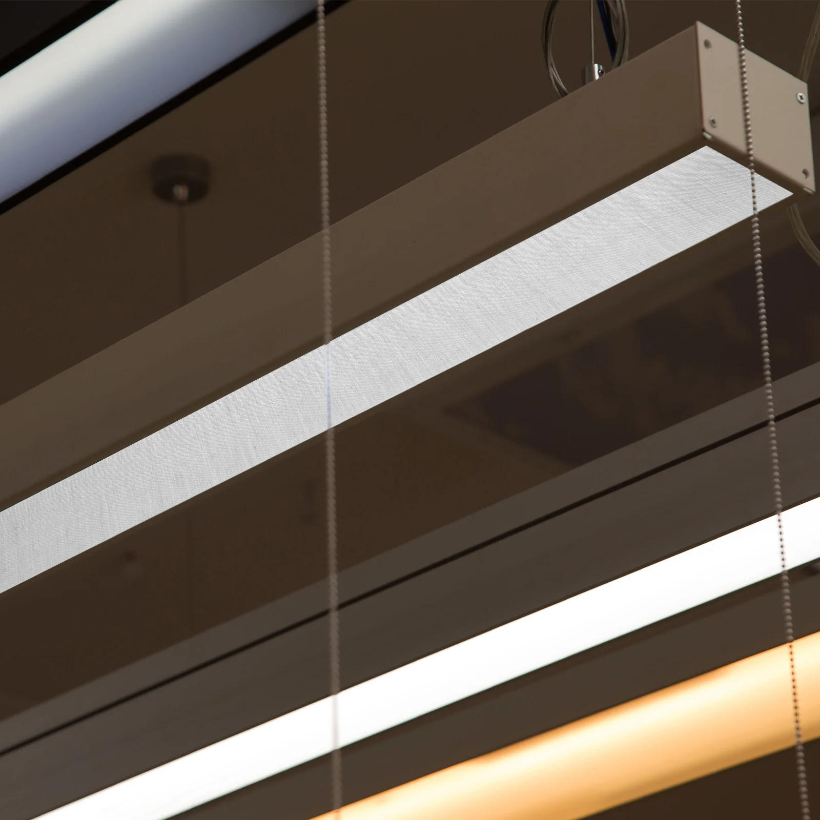 

Office Ceiling Light Diffuser Strip Soft Fire-Resistant Heat-Resistant Anti-Glare Lamp Shade for Meeting Rooms