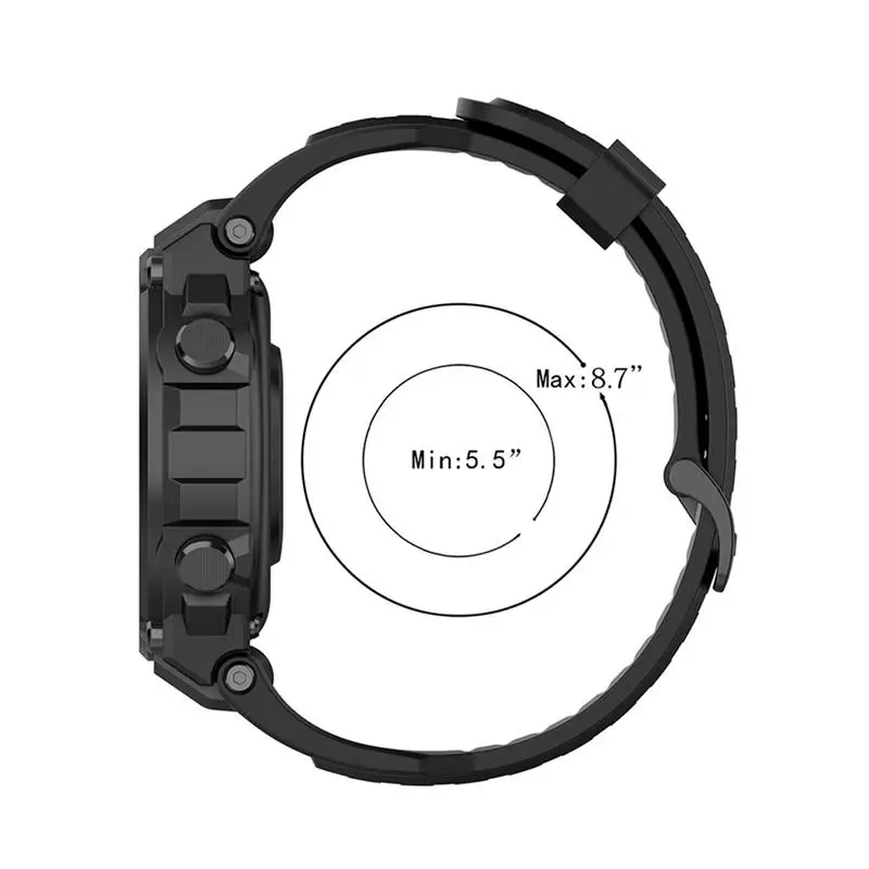 Ersatz armband Silikon Sport armband für Amazon-Fit Bip Smart Watch 20mm Ersatz band Armband Smart Zubehör