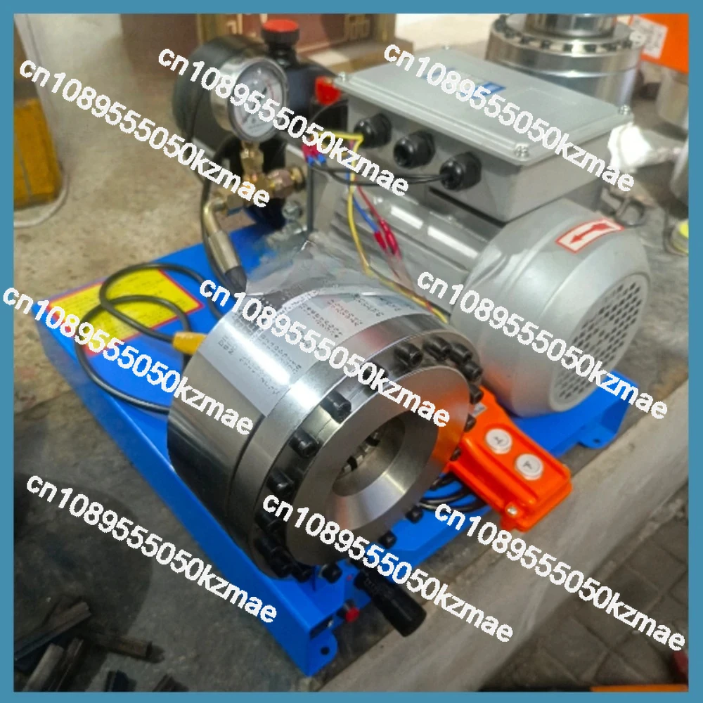 ماكينة تجعيد الخراطيم الهيدروليكية الكهربائية 2.2 كيلو وات |   10-31 مم لأنابيب الزيت ذات الضغط العالي، وظيفة الانكماش الهيدروليكي #4