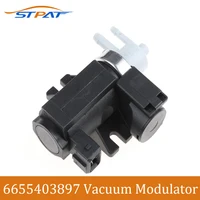 STPAT 6655403897 6655403797 Modulador de vacío de válvula solenoide turboalimentada compatible con Ssangyong D20 D27 Kyron Rodius Stavic para Rexton