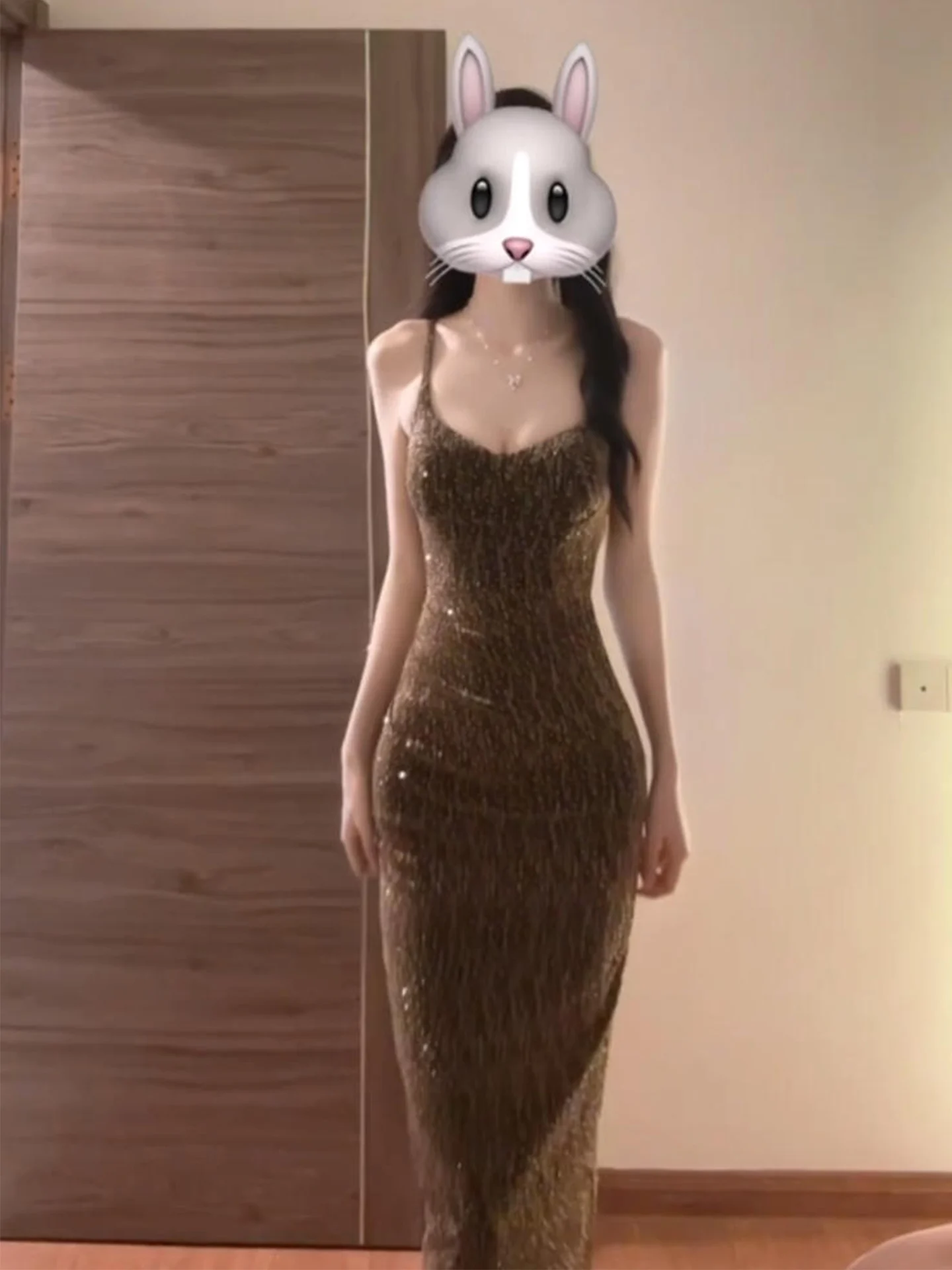

XZY Sexy Slim Fit Strapless Gown for plus Size Women Sparkling Diamond Embellished High Waist Bodycon Dress Summer Evening