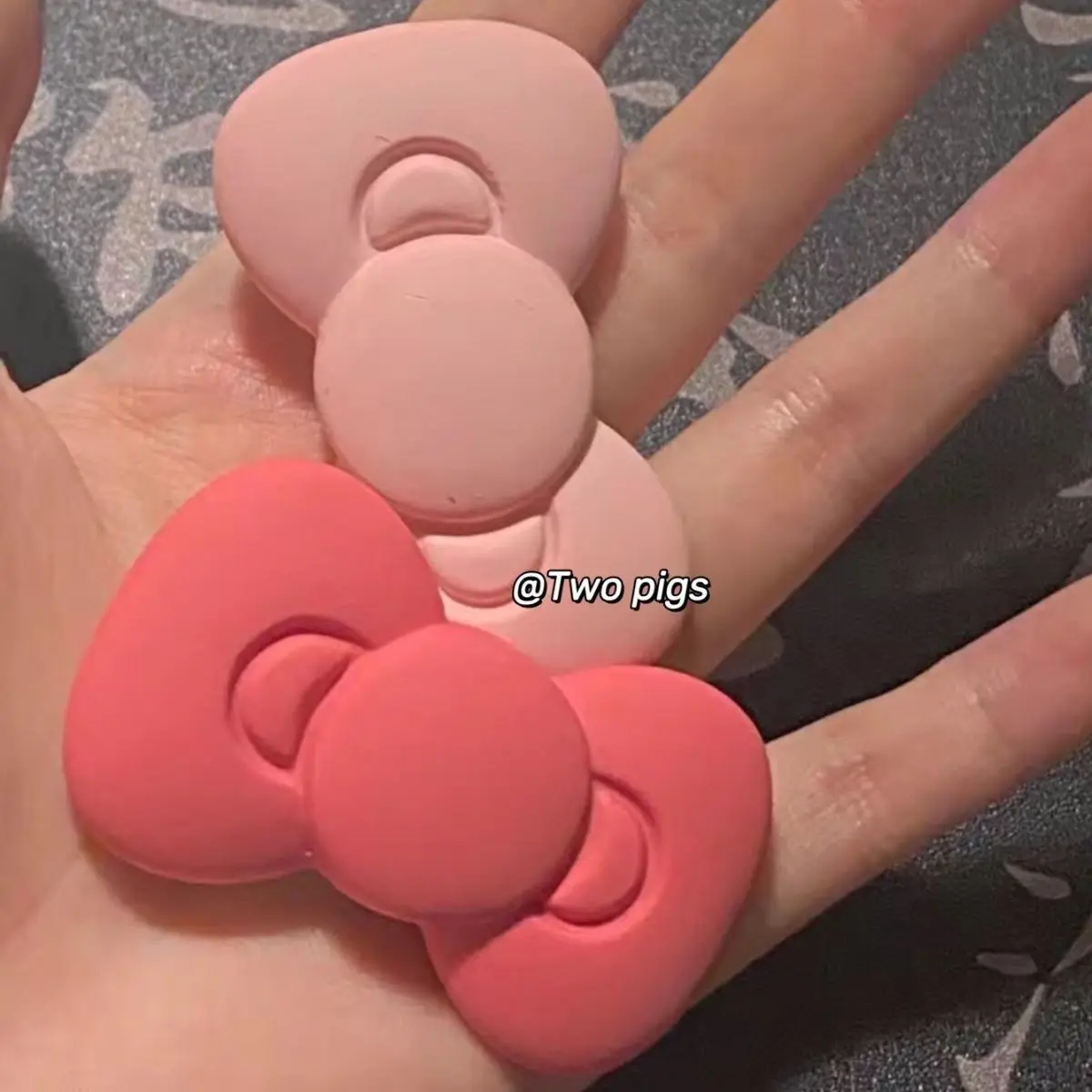 Cute Sanrio Hello Kitty Bow Frosted Hairpin Korean Ins Style Rose Pink Red Bangs Side Clip Female Ornament Accessory Girl Gift