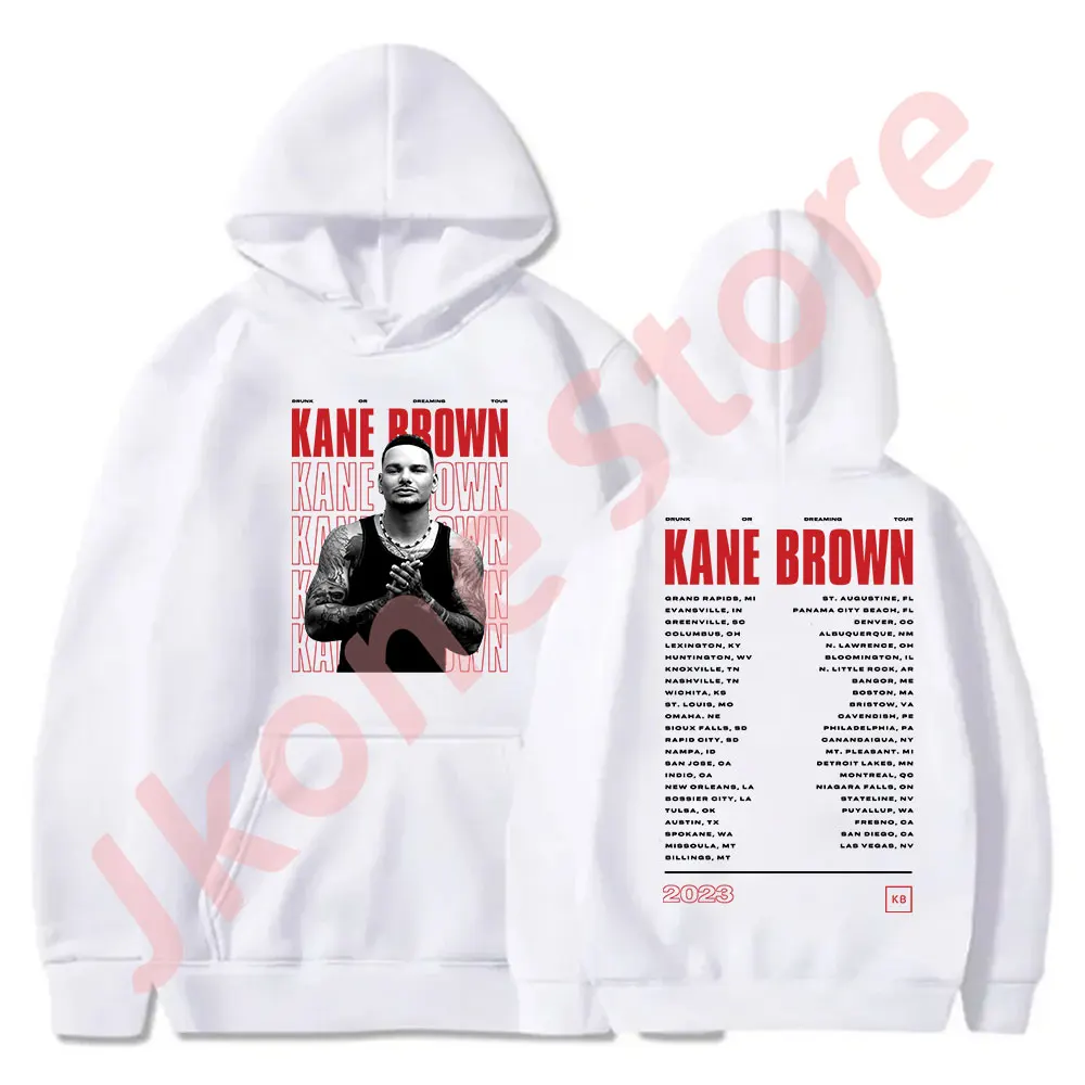 Kane Brown Drunk Or Dreaming Tour Merch Hoodies Sweatshirts Women Men Fashion Casual Streetwear