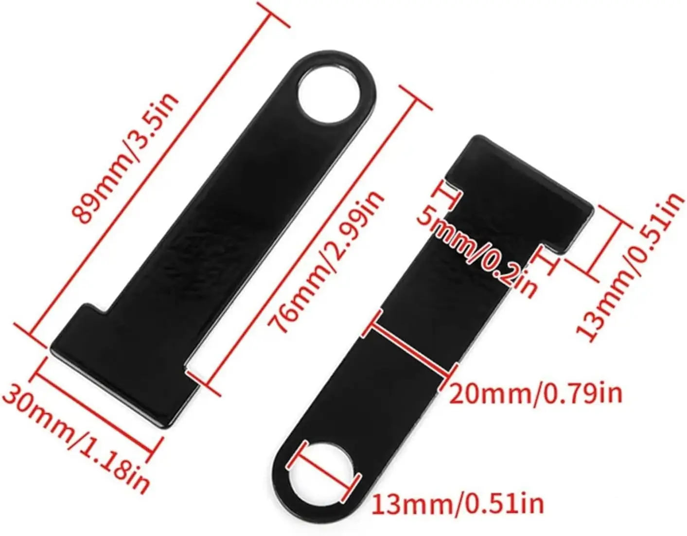 1 Pair Motorcycle Helmet Lock Buckle Anti-Theft Quick Release Fastener Secure Connector Compatible with Dirt Bike ATV Motorcycle