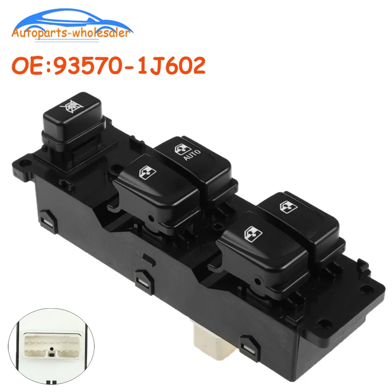 New 93570-1J602 935701J602 935701J100 For Hyundai i20 Power Window Control Switch RHD Car accessories