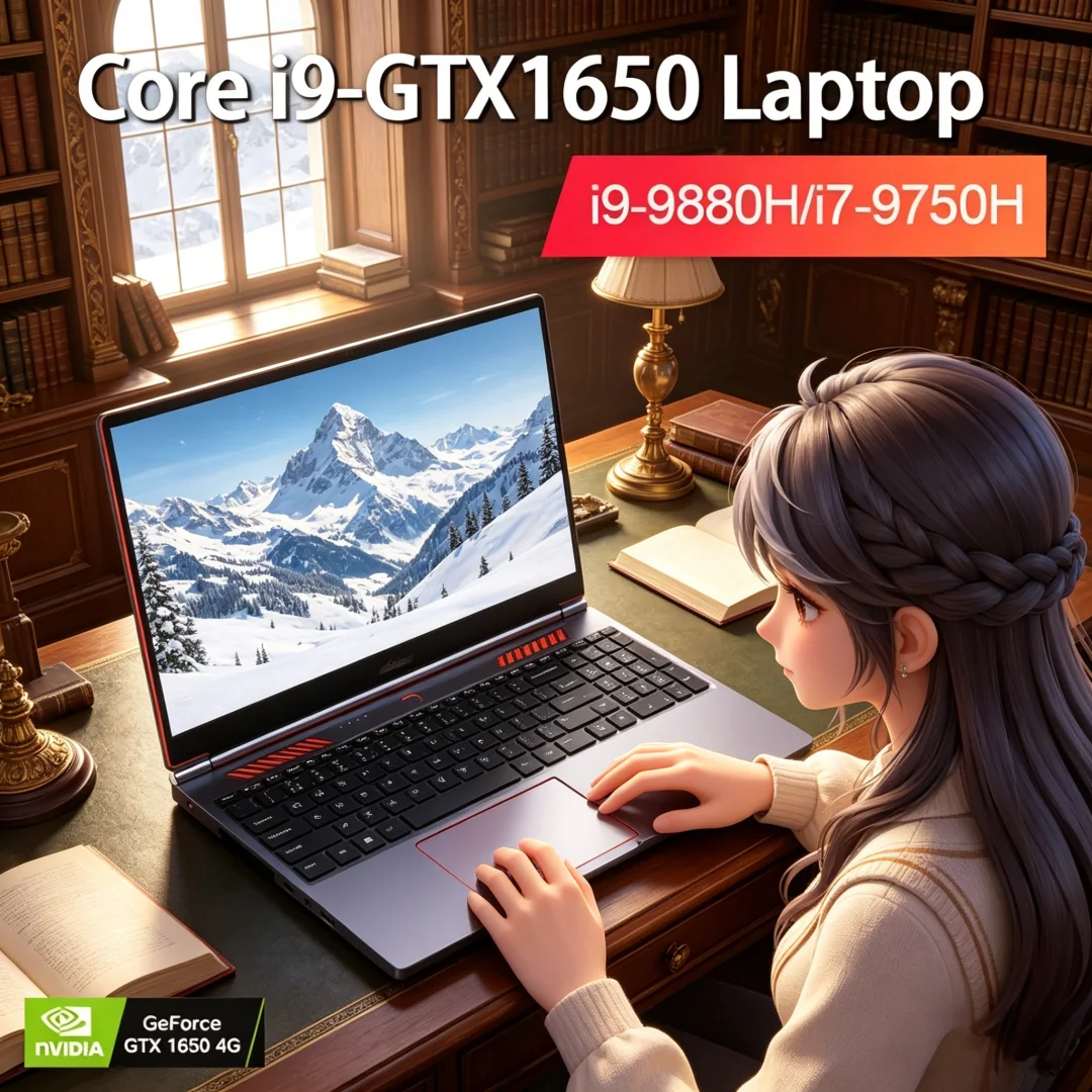 Trendy 16.1 Inch Gaming Laptop Computer RTX4050 6G Intel Core I9-13900H I9-10885H Windows11 RAM Max 64GB DDR4 2*M.2 NVME 4TB SSD