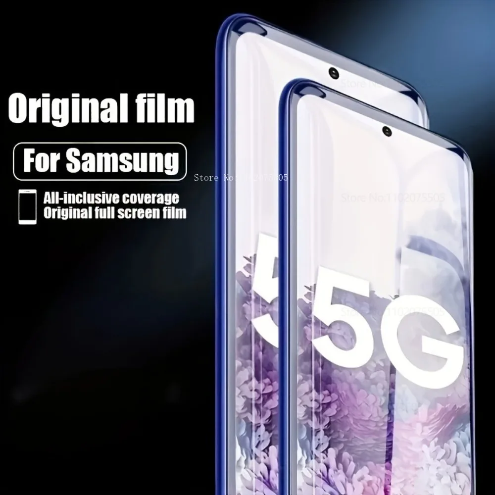 4 шт. ультра прозрачная гидрогелевая пленка для Samsung Galaxy S25/S24/S23 Ultra S25 Plus Защитная экрана S20 S21FE S22 S23 Фото №5