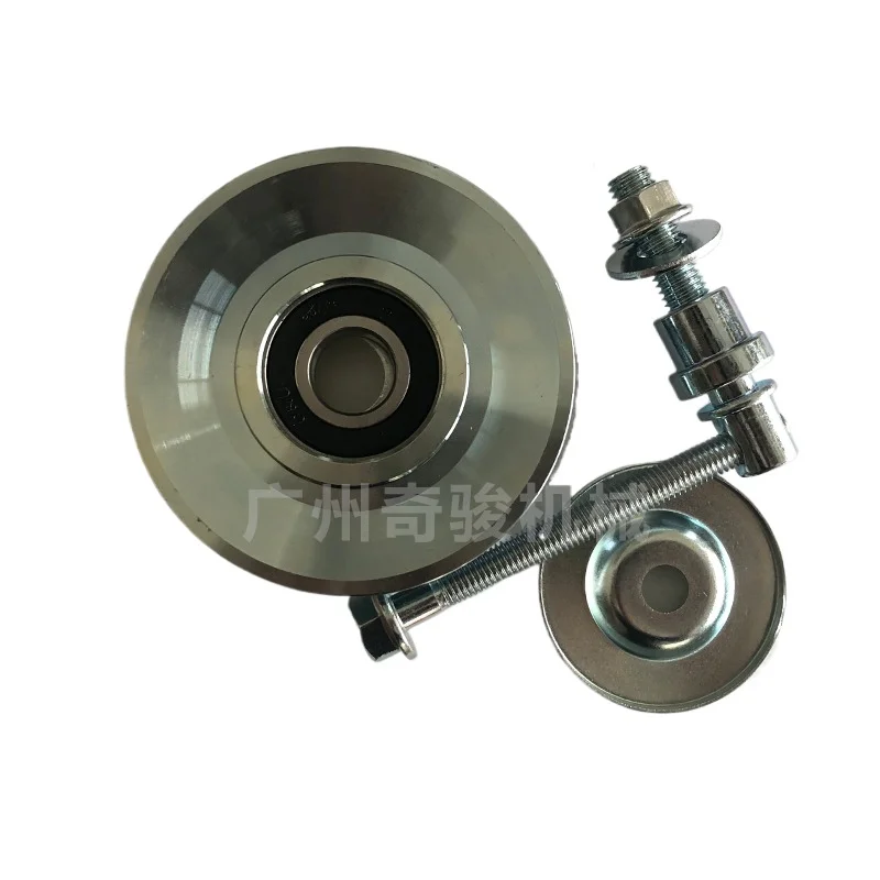 For Caterpillar cat R sy air conditioning belt tensioning wheel adjustment tensioning wheel AB slot excavator tensioning wheel