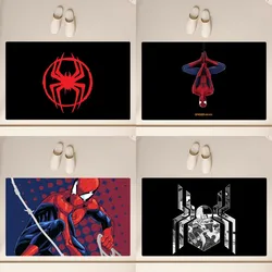 MINISO Disney Spider Man Floor Mat  Anti-Slip Bathroom Kitchen Bedroom Living Room Entrance Rug Home Decor