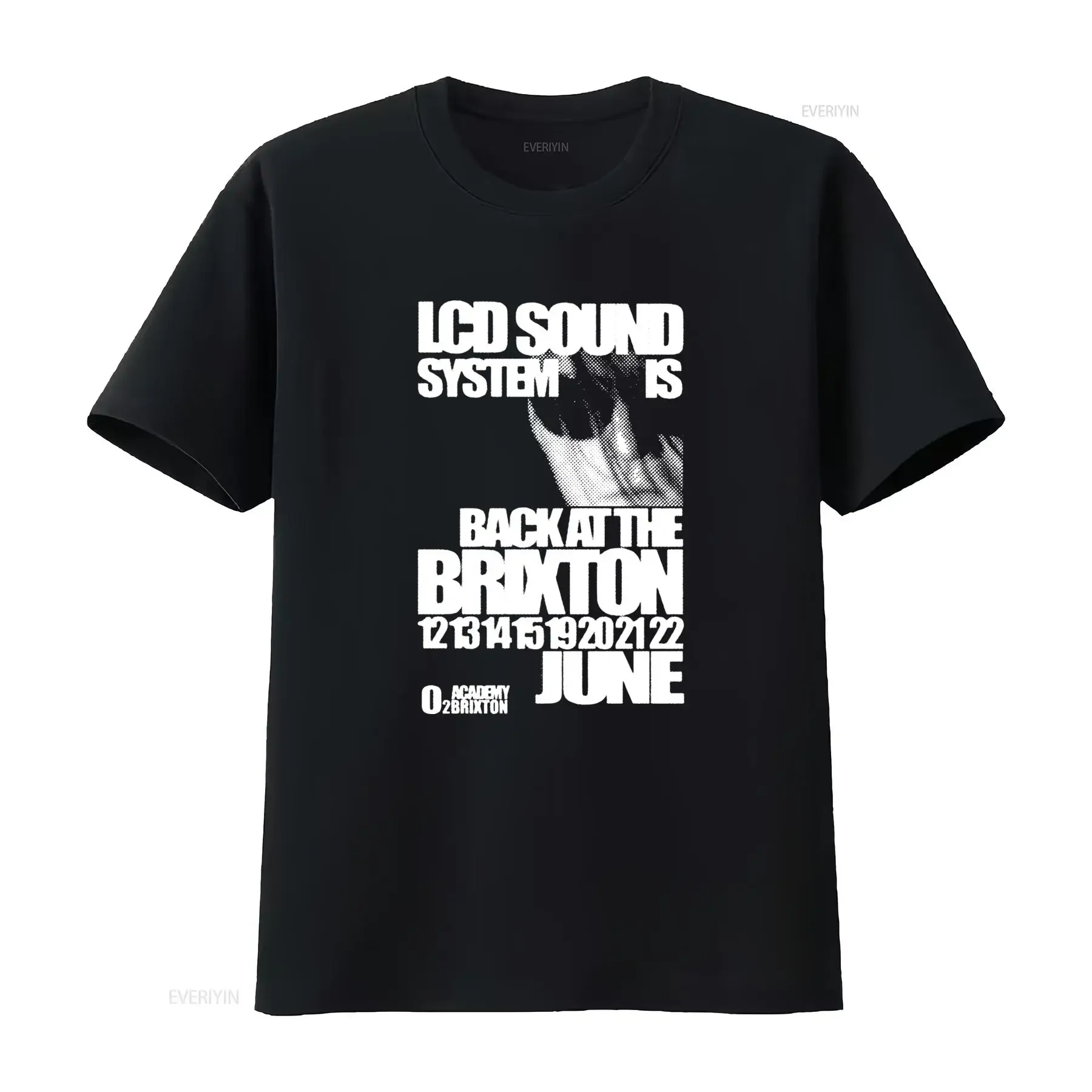 LCD Soundsystem Band Back At The Brixton June 2025 Concert T Shirt Print Sizes S 5XL vintage Washed Casual Soft Slightly