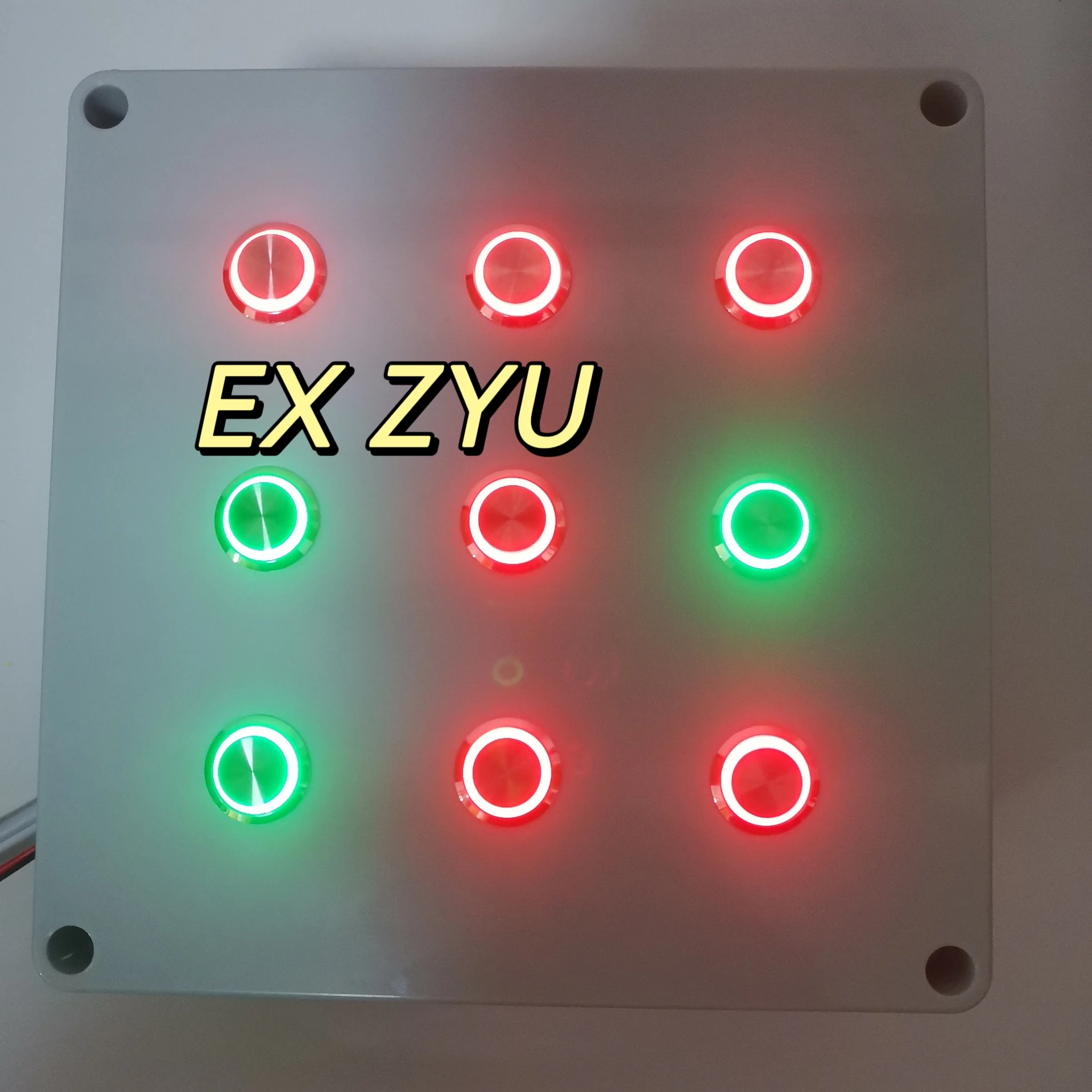 Color Changed Prop Real Life Game Turn the Buttons to Correct Colors to Unlock Escape Room Prop  EX ZYU