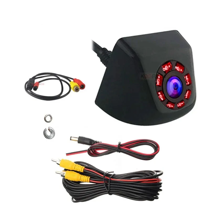 Koorinwoo Vehicle Parktronic System 16.5mm Flat Upgrade Sensor Rear Show Distance On Monitor And Camera Car Parking Accessories