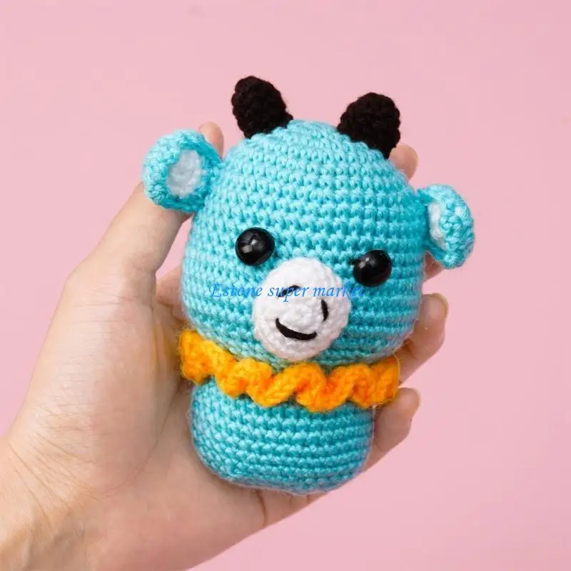 090B الوليد التصوير الدعائم الكروشيه دمية على شكل حيوان الطفل صور اطلاق النار الدعائم اليدوية صور خلفية اكسسوارات دش هدية #2