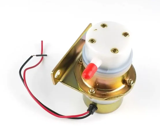 Universal External Electric Fuel Pump – 12V Inline Fuel Pump for Gaso/Diesel External Transfer Pump Out-of-Tank Fuel Supply Pump