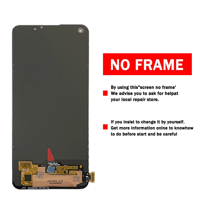6,43-calowy wyświetlacz Super AMOLED dla OPPO Reno8 Lite 8Lite CPH2343 Wyświetlacz LCD Ekran dotykowy Digitizer Zespół dla Oppo Reno8 Z 8Z Wyświetlacz — zdjęcie 4