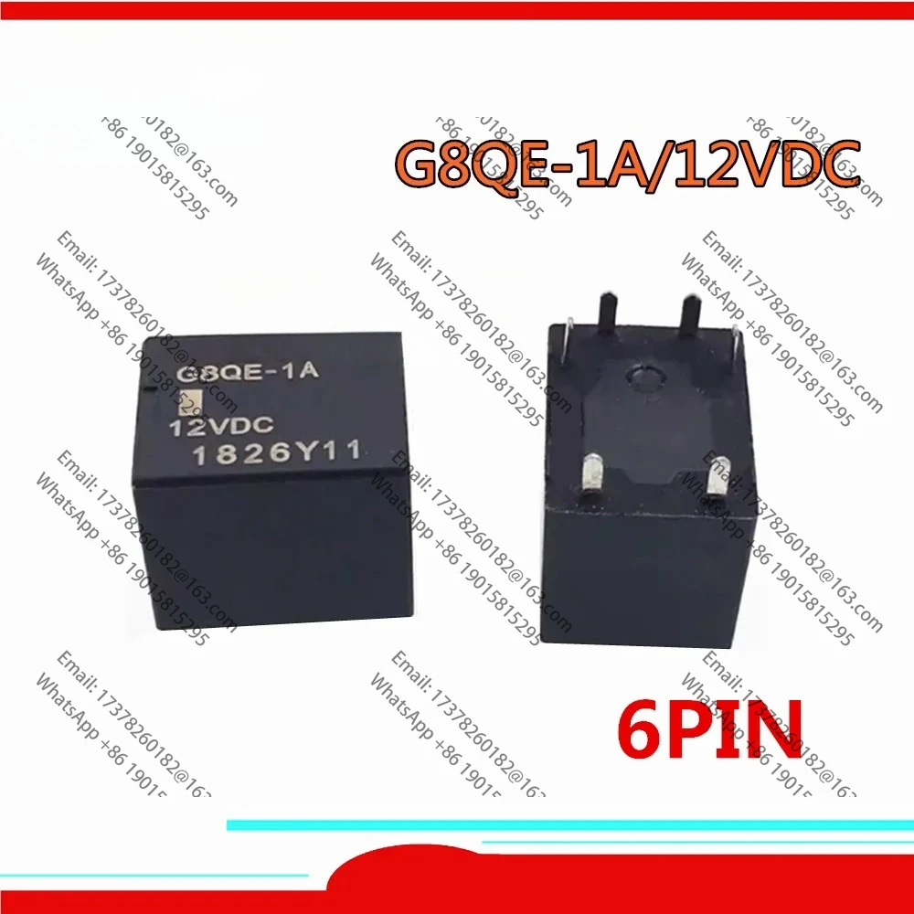 

2PCS/LOT 100%NEW Original Relay G8QE-1A DC12V G8QE 1A for the Repair of Power Steering Unit Electric FOR TOYOTA/CITROEN/PEUGEOT
