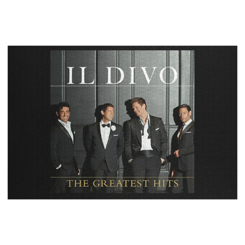 

Il Divo greatest hits deluxe 2 cd version Jigsaw Puzzle Custom Kids Toy Wood Adults Personalized Gift Married Baby Wooden Puzzle
