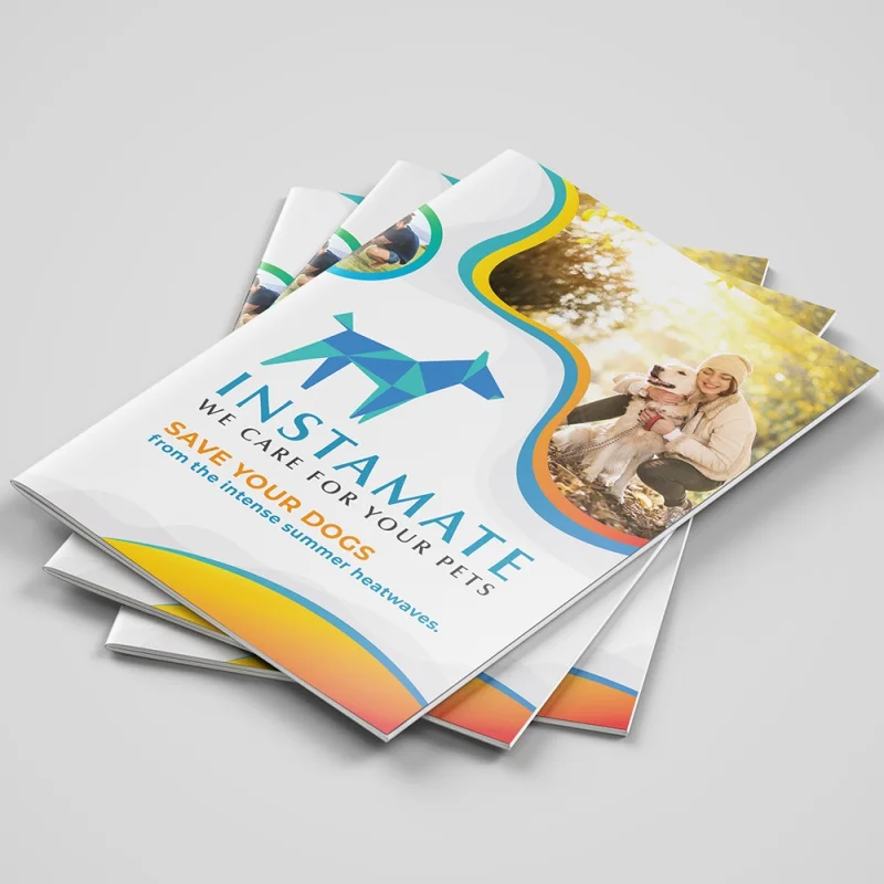 Product Op Maat. Brochure Printing Flyer Pamflet Folder Service A5 Koerierspamfletten Ontwerp Digitale Hang Tags Folders Afdrukken