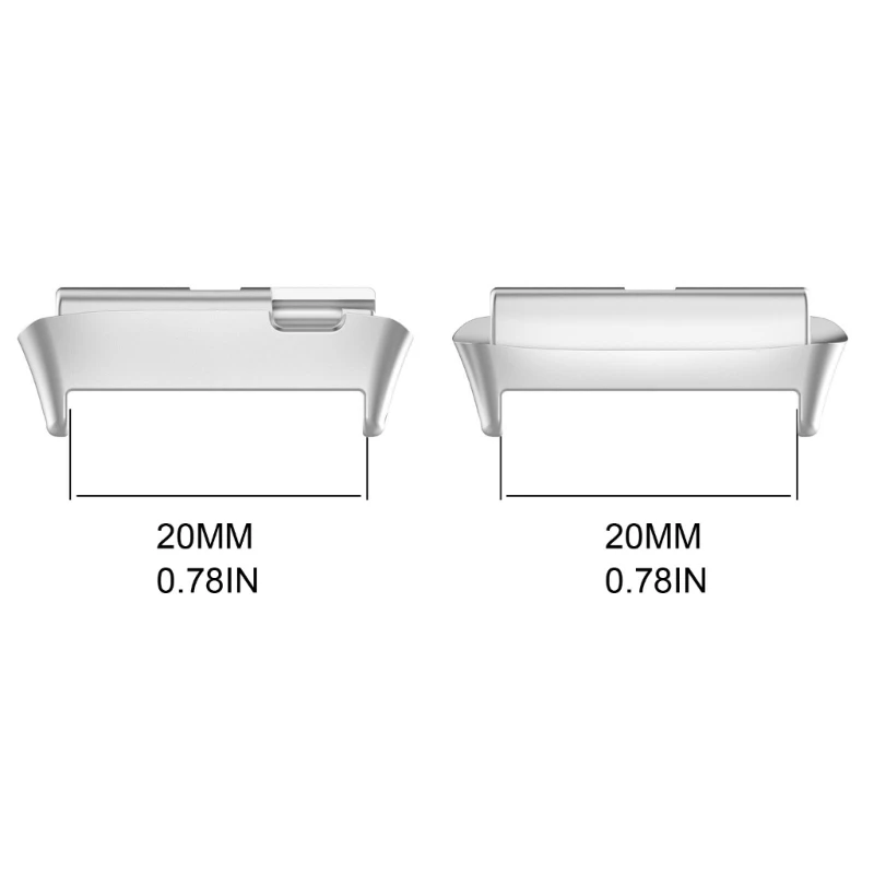 Metalladapter für Uhrenarmbänder, Edelstahl-Stecker-Ersatzset für Redmi Watch3 Active/Lite-Armband